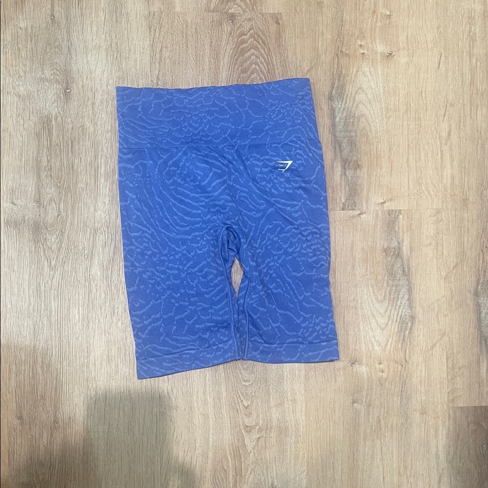 Gymshark Blue Textured Leggings